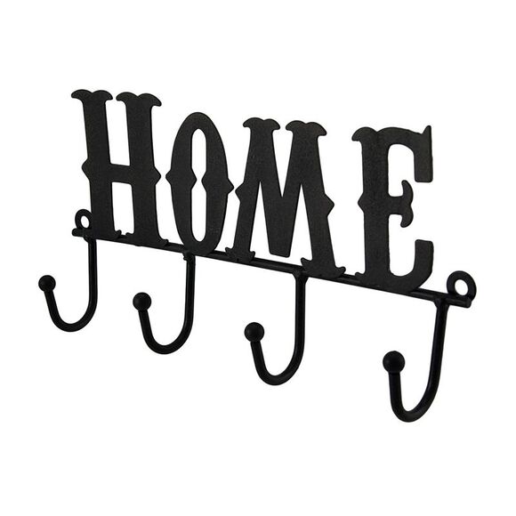 2 Pieces Rustic Brown Home Key Holder Wall Hanging Set - Picture 2 of 4